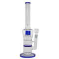 Large Honeycomb Disc Hookah Glass Water Pipe for Smoking (ES-GB-431)